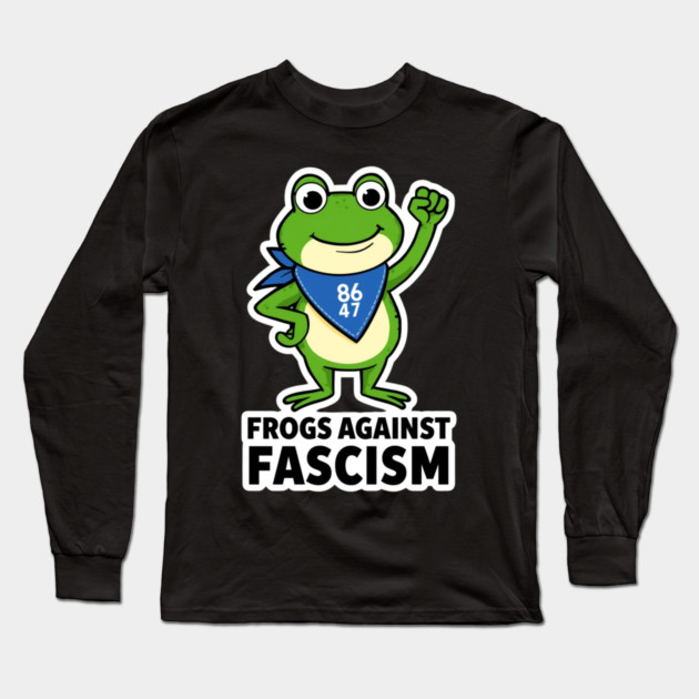 Portland-Frog Long Sleeve T-Shirt by Creatifly Graphic Tees