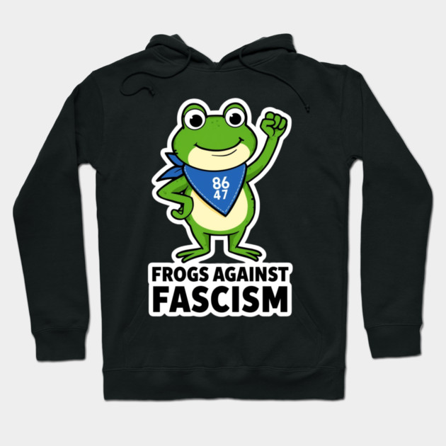 Portland-Frog Hoodie by Creatifly Graphic Tees
