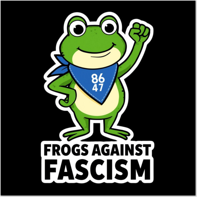 Portland-Frog Wall Art by Creatifly Graphic Tees