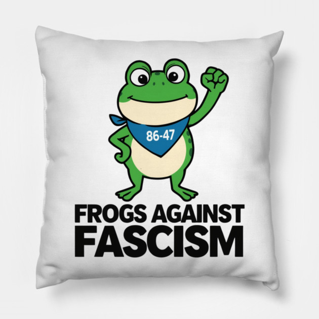 Portland-Frog Pillow by Creatifly Graphic Tees