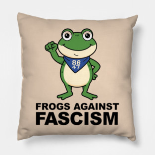 Portland-Frog Pillow