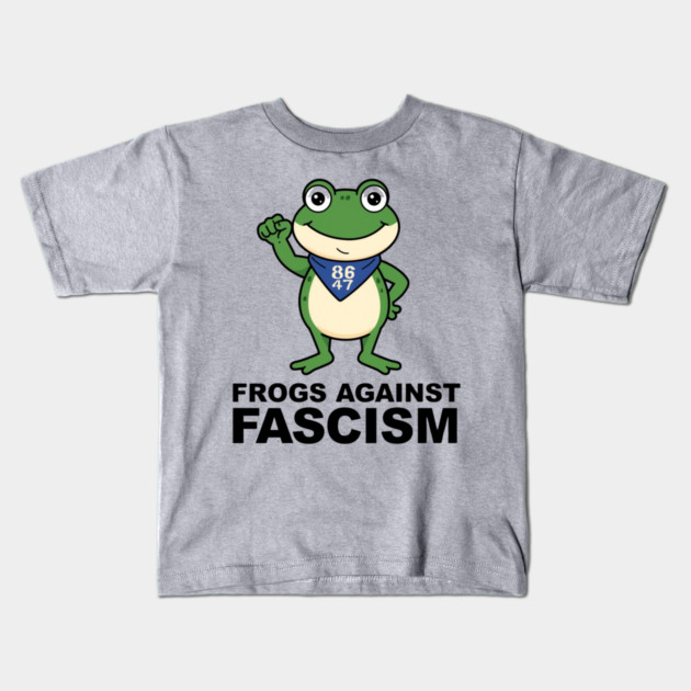 Portland-Frog Kids T-Shirt by Creatifly Graphic Tees