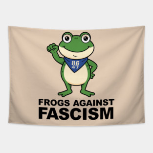 Portland-Frog Tapestry