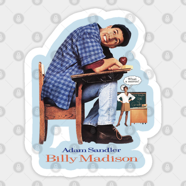 Billy Madison - Adam Sandler Sticker by nicklower