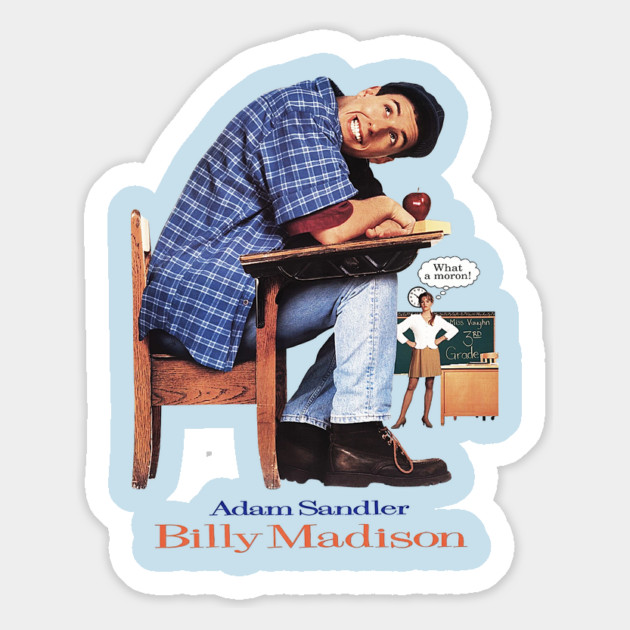 Billy Madison - Adam Sandler Magnet by nicklower