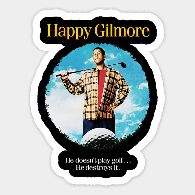 Happy Gilmore - Adam Sandler Magnet by nicklower