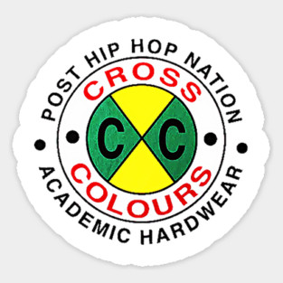 Cross Colours - Hip Hop Nation Sticker