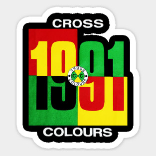 Cross Colours - 1991 Sticker