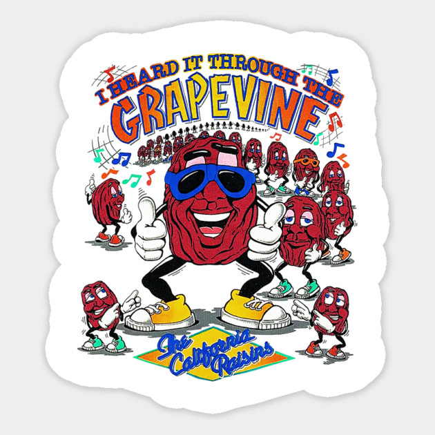 The California Raisins - I Heard It Through the Grapevine Magnet by nicklower