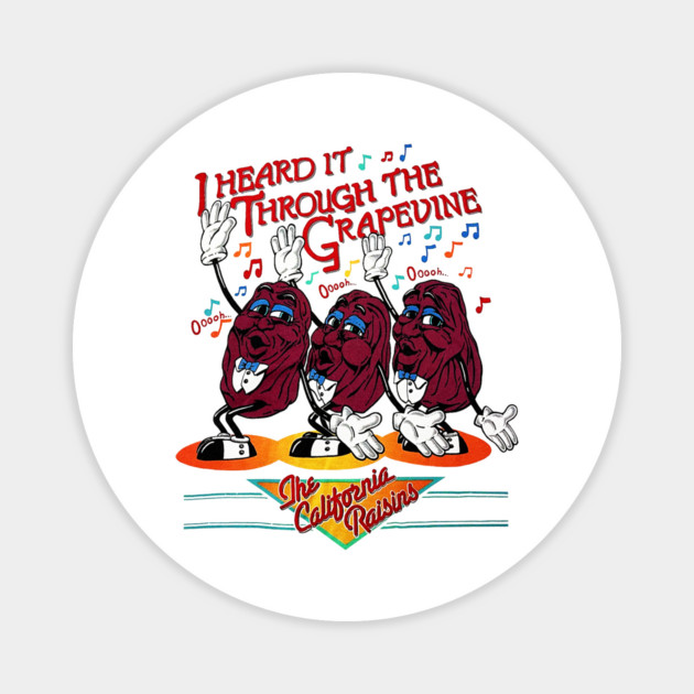 The California Raisins - I Heard It Through the Grapevine Magnet by nicklower