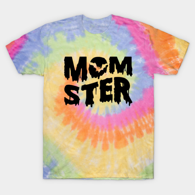 Momster Funny Halloween Mom Design T-Shirt by Kathy Hawke
