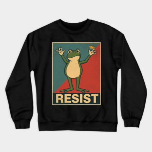 Portland-Frog Crewneck Sweatshirt