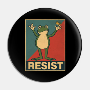 Portland-Frog Pin