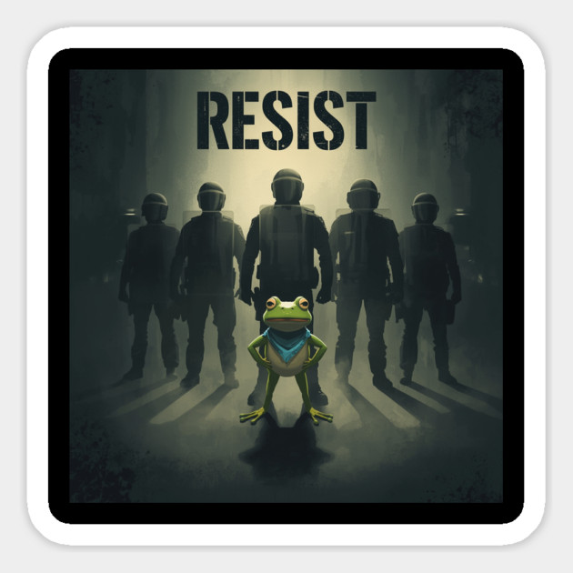 Portland-Frog Magnet by Creatifly Graphic Tees