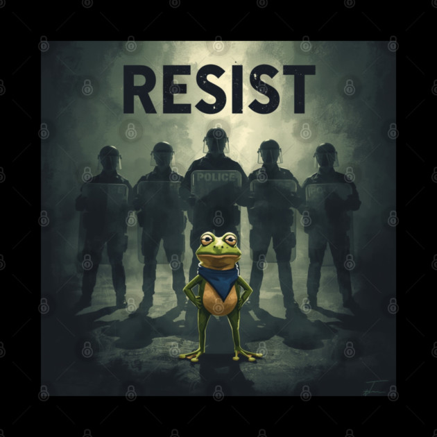 Portland-Frog by Creatifly Graphic Tees