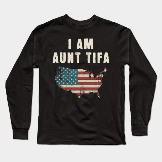 I Am Aunt Tifa Long Sleeve T-Shirt by ArtistTee ⭐⭐⭐⭐⭐