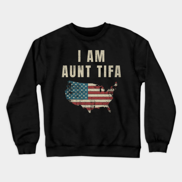 I-Am-Aunt-Tifa Crewneck Sweatshirt by ArtistTee ⭐⭐⭐⭐⭐