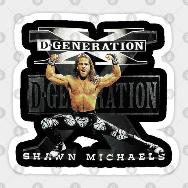 Shawn Michaels - DX - WWF Wrestling Sticker by nicklower