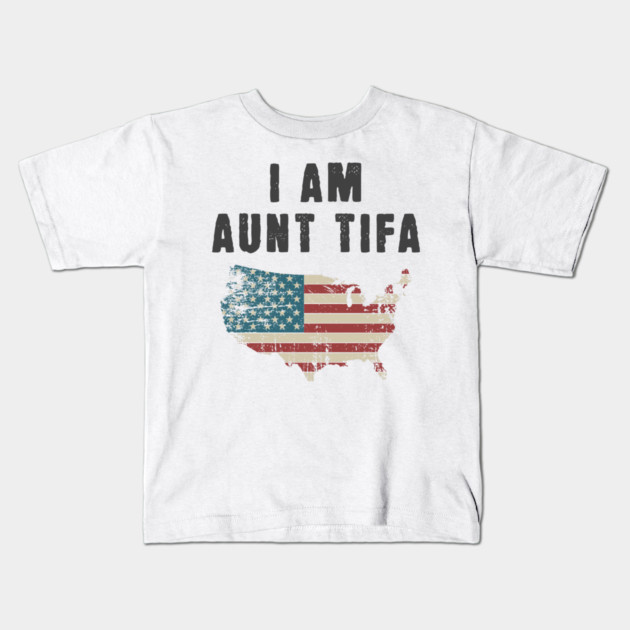 Aunt-Tifa Kids T-Shirt by ArtistTee ⭐⭐⭐⭐⭐