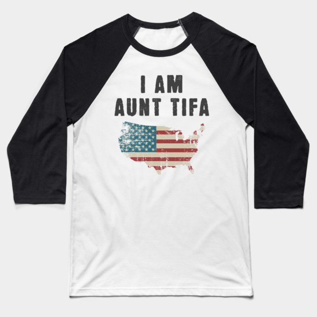 Aunt-Tifa Baseball T-Shirt by ArtistTee ⭐⭐⭐⭐⭐