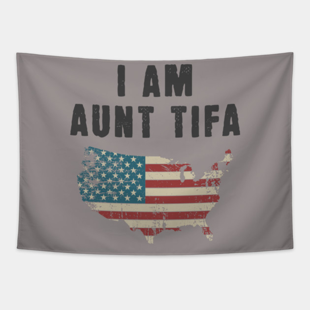 Aunt-Tifa Tapestry by ArtistTee ⭐⭐⭐⭐⭐
