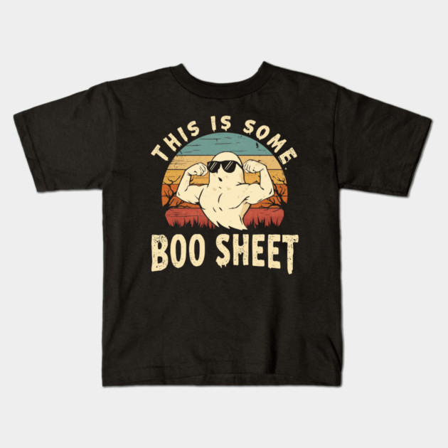 This-Is-Some-Boo-Sheet Kids T-Shirt by Creatifly Graphic Tees