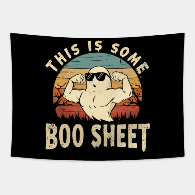 This-Is-Some-Boo-Sheet Tapestry by Creatifly Graphic Tees
