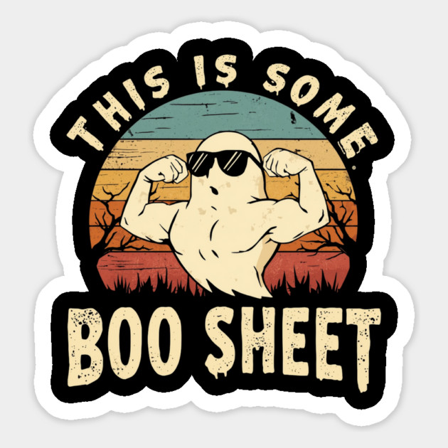 This-Is-Some-Boo-Sheet Magnet by Creatifly Graphic Tees