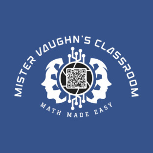 Mister Vaughn's Classroom White Logo T-Shirt