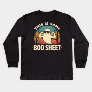 This-Is-Some-Boo-Sheet Kids Long Sleeve T-Shirt