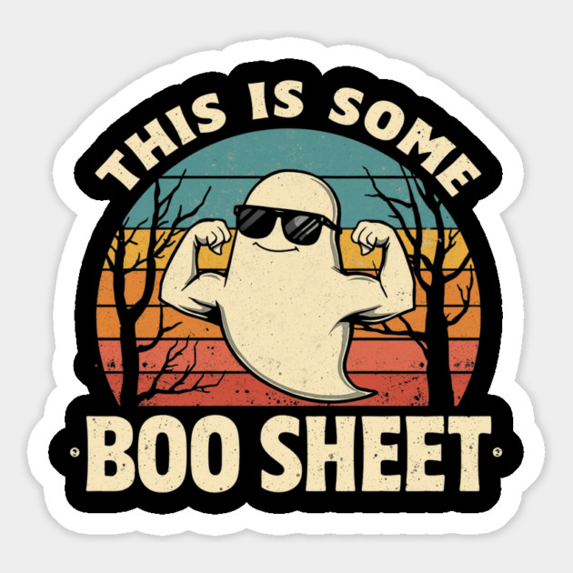 This-Is-Some-Boo-Sheet Magnet by Creatifly Graphic Tees