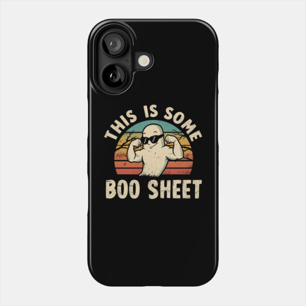 This-Is-Some-Boo-Sheet Phone Case by Creatifly Graphic Tees