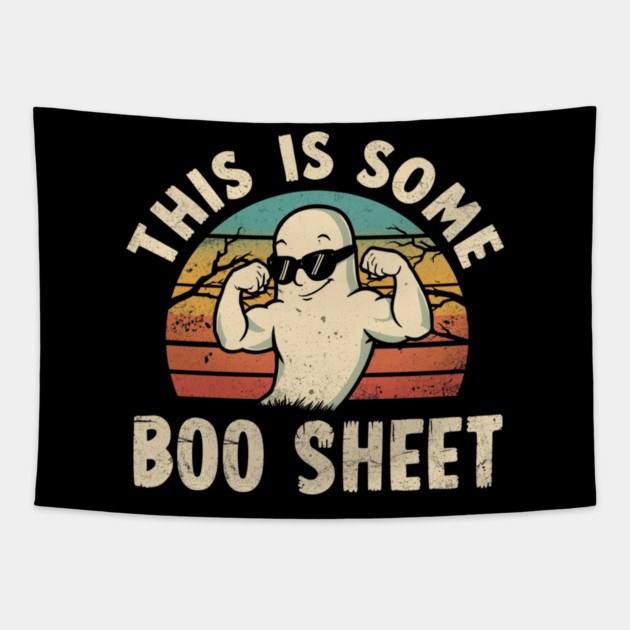 This-Is-Some-Boo-Sheet Tapestry by Creatifly Graphic Tees