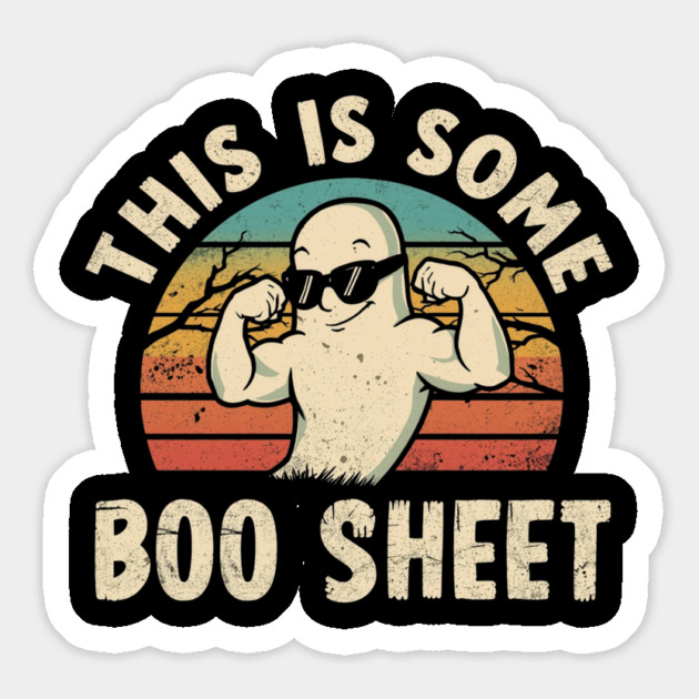 This-Is-Some-Boo-Sheet Magnet by Creatifly Graphic Tees