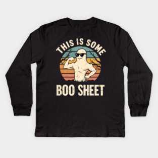 This-Is-Some-Boo-Sheet Kids Long Sleeve T-Shirt
