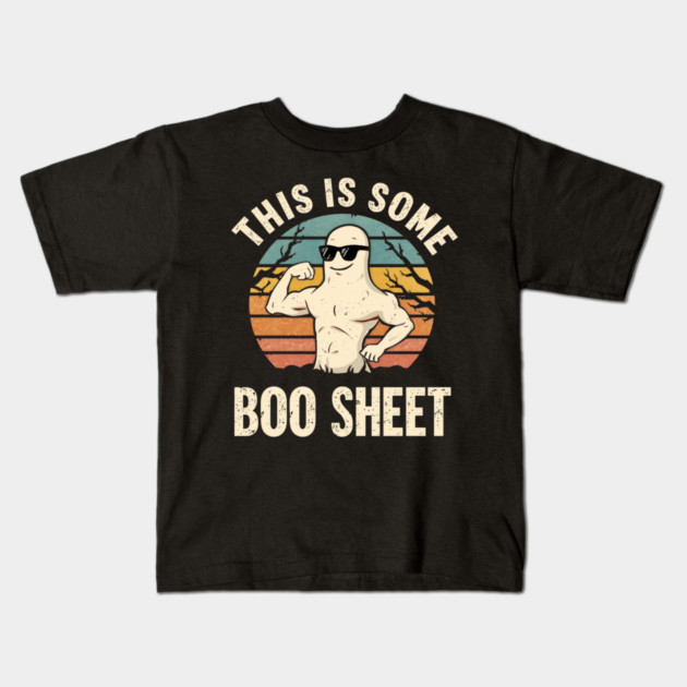 This-Is-Some-Boo-Sheet Kids T-Shirt by Creatifly Graphic Tees
