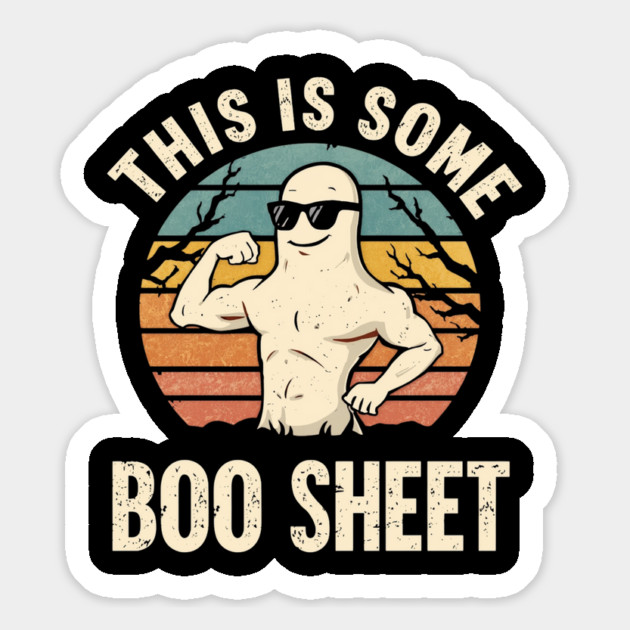 This-Is-Some-Boo-Sheet Magnet by Creatifly Graphic Tees