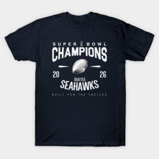 Seahawks 2026 Super Bowl Champions T-Shirt