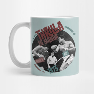 Ali vs Frazier: Thrilla in Manila, Sport event vintage retro 70s Mug