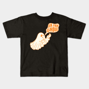 Va Fan Ghoul Halloween Ghost Kids T-Shirt