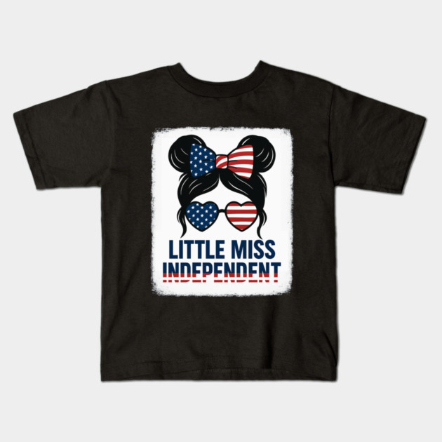 Little Miss Independent Kids T-Shirt by norhando