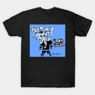 Utah Mammoth mascot Tusky NHL Hockey T-Shirt