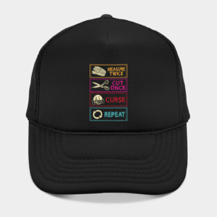 Funny Sewing Sewer Design Hat