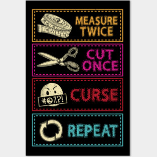 Funny Sewing Sewer Design Posters and Art