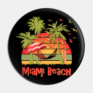 Miami Beach Pin