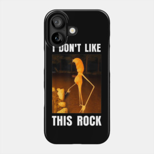 Marcus The Worm , I Don't Like This Rock , Marcus The Worm Meme Phone Case