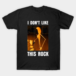 Marcus The Worm , I Don't Like This Rock , Marcus The Worm Meme T-Shirt