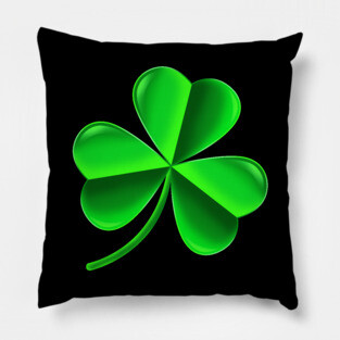 Shamrock St Patricks Pillow