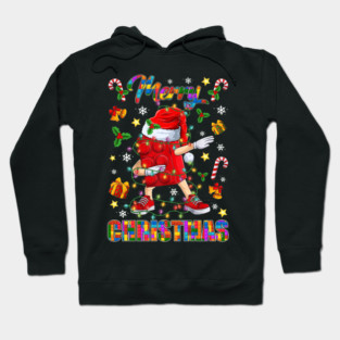 Merry Christmas Dabbing Blocks Building Master Builder Boys Hoodie