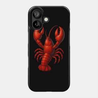 Funny Lobster Lover – Cute Crustacean Art Phone Case